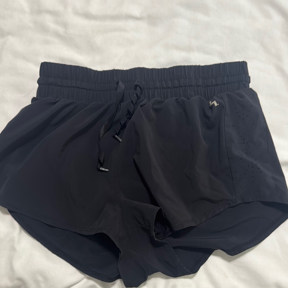 JBL Black Athletic Shorts Lightweight Moisture-Wicking